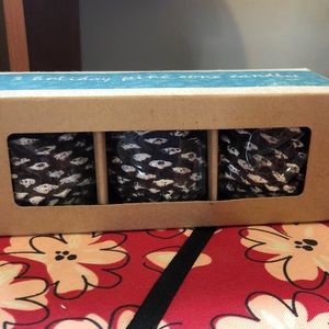 📍📍FINAL PRICE📍📍Set Of Three Pinecone Candles